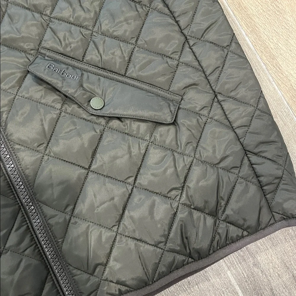 NEW! Barbour Kensington Quilted Nylon Jacket Size XL